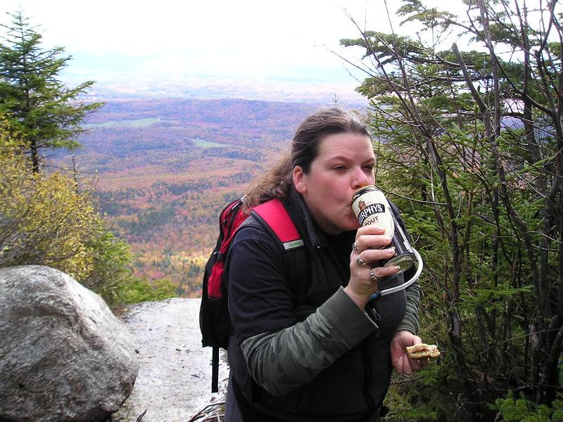 Hibbard (34).JPG - Danielle rehydrating herself!